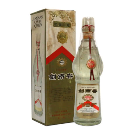 剑南春 高度 陈年老酒 80年代产带盒 收藏老白酒( 单瓶)