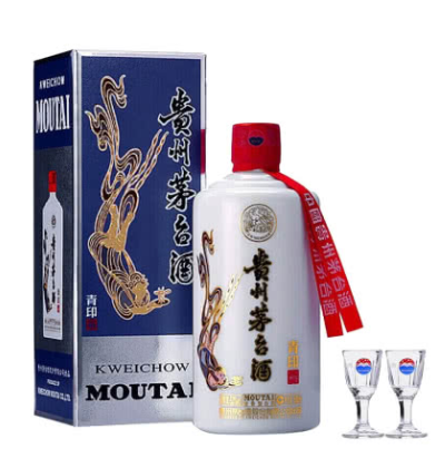 53°贵州茅台 青印 酱香型白酒 500ml