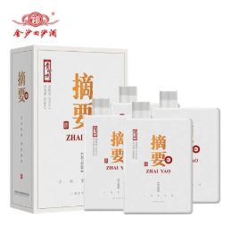53°贵州金沙摘要珍品版2.0（第二代）升级装酱香型500ml4瓶 整箱