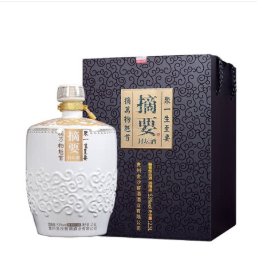 贵州金沙摘要酒（封坛摘要）53度 酱香型 2.5L坛装