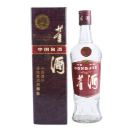 59°董酒（红董）董香型 500ml(90年代老酒 )