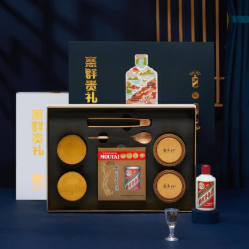 惠群贵礼 锯齿山蜂蜜·普安红茶·贵州飞天茅台酒 整箱装（6盒）