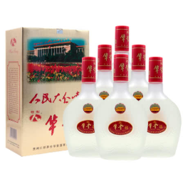 53°华堂酒 酱香型500ml6（2002年）