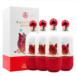 53°五粮液中国收藏家协会酱香收藏酒猪年大吉500ml4（2019年）