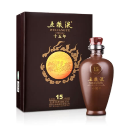 50°五粮液十五年陶瓷瓶 500ml（2009年）