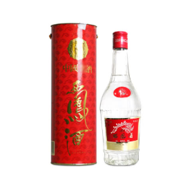 45°西凤酒红筒500ml(6瓶装)(2000年)收藏老白酒