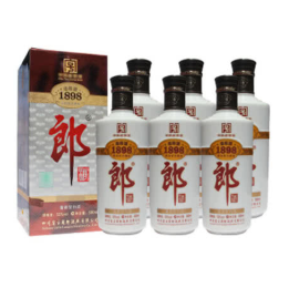 53°老郎酒1898（原封箱500ml6瓶装2015年生产）