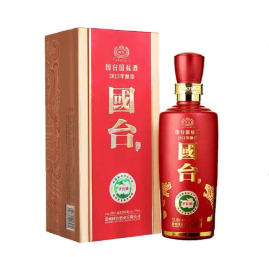 国台 国标酒 53度 2013年酿造 酱香型白酒 500mlx6瓶