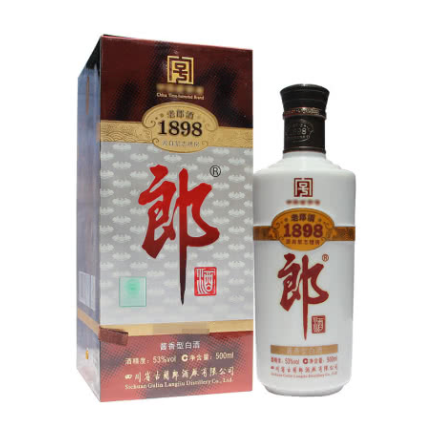 53°老郎酒1898( 整箱装500ml6瓶 原封箱）