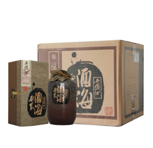 西凤酒 酒海原浆系列 凤香型白酒 45度X6号 2016年-2017年 产 整箱6瓶